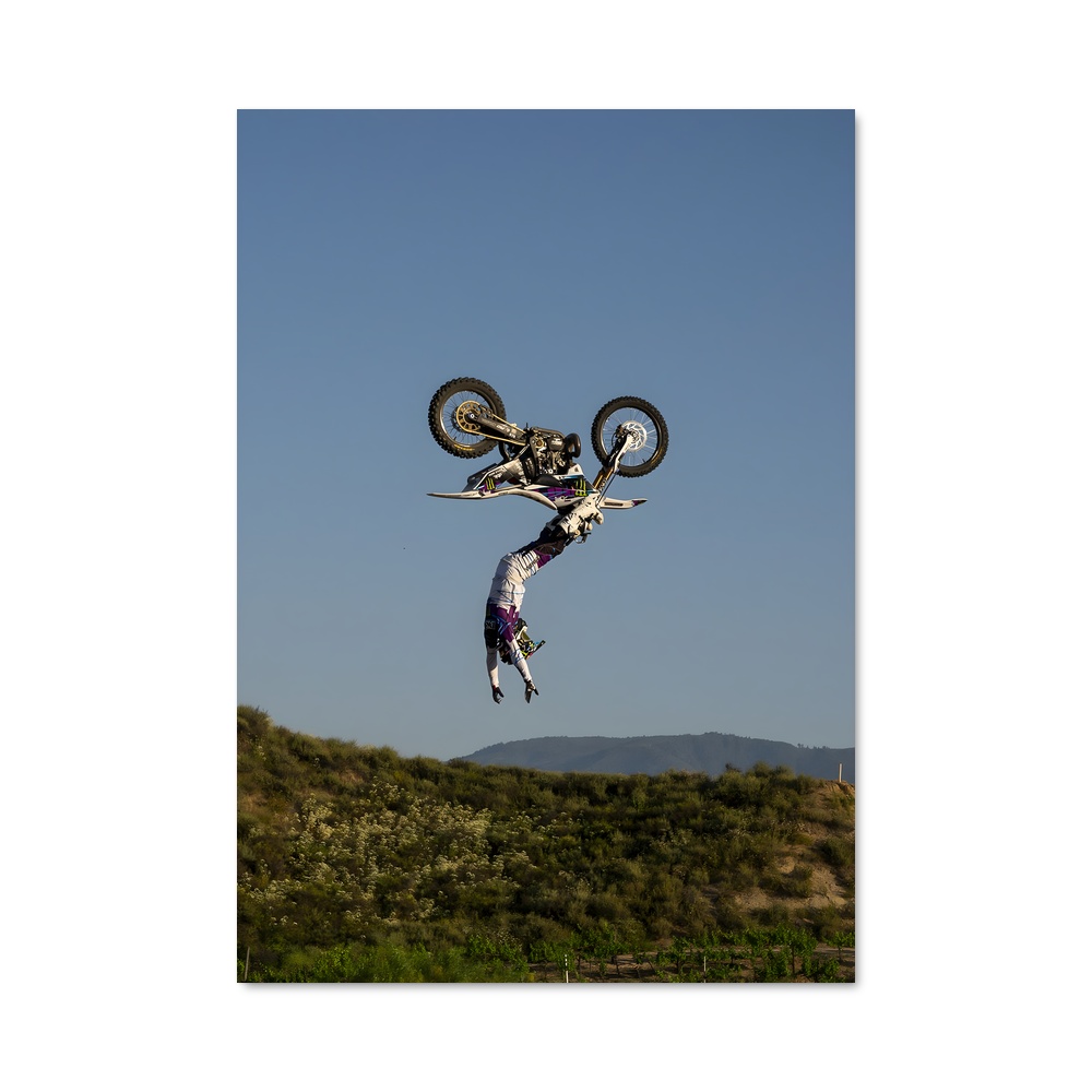 Poster Trickster à Moto